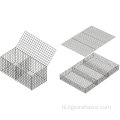 Ecologisch landschapsgelaste Gabion -muur